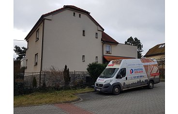Izolace stropu stávajícího rodinného domu v Plzni